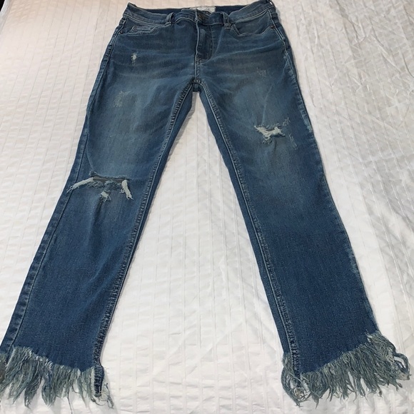 FREE PEOPLE "Great Heights" skinny jeans - Picture 4 of 16